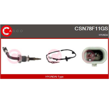 Elektromotor vetráka chladiča CASCO CEF75020AS