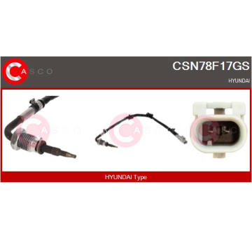 Elektromotor, větrák chladiče CASCO CEF77011GS