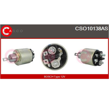 Elektromagnetický spínač pre żtartér CASCO CSO10138AS