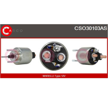 Odpor, vnitřní tlakový ventilátor CASCO CRS61000GS