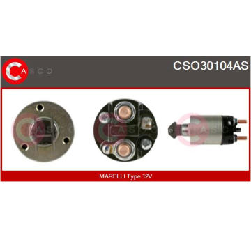 Zapalovací cívka CASCO CIC89006AS