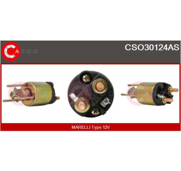 Odpor, vnitřní tlakový ventilátor CASCO CRS66601GS