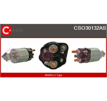 Předřazený odpor, elektromotor (ventilátor chladiče) CASCO CRS70003AS