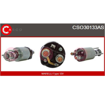 Předřazený odpor, elektromotor (ventilátor chladiče) CASCO CRS70004AS