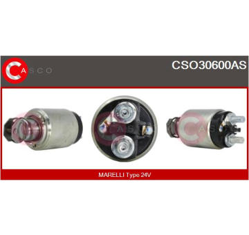 Odpor, vnitřní tlakový ventilátor CASCO CRS70005AS