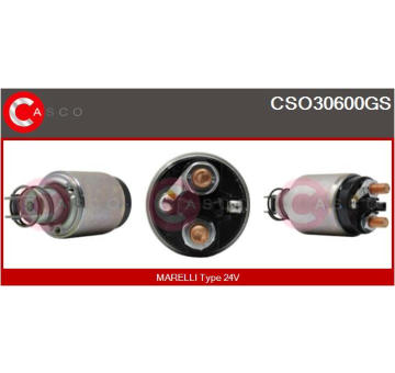 Odpor, vnitřní tlakový ventilátor CASCO CRS70005GS