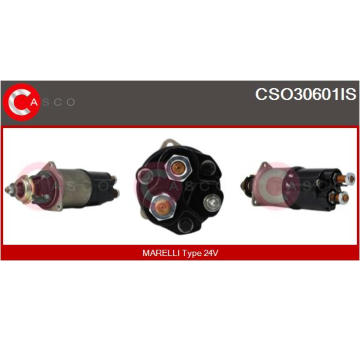 Odpor, vnitřní tlakový ventilátor CASCO CRS70008AS