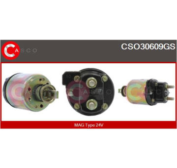 Odpor, vnitřní tlakový ventilátor CASCO CRS70012AS