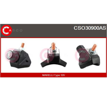 Odpor, vnitřní tlakový ventilátor CASCO CRS70012GS