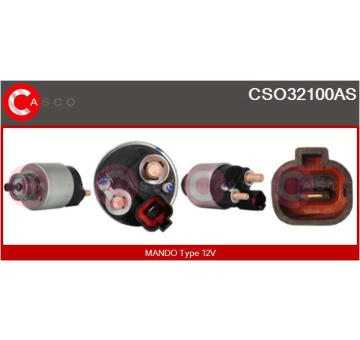 Předřazený odpor, elektromotor (ventilátor chladiče) CASCO CRS70013AS
