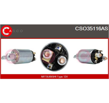 Odpor, vnitřní tlakový ventilátor CASCO CRS70030AS