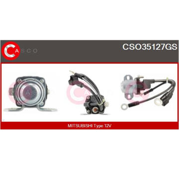 Odpor, vnitřní tlakový ventilátor CASCO CRS70040AS