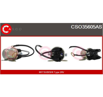Odpor, vnitřní tlakový ventilátor CASCO CRS70054AS