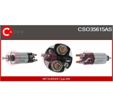 Odpor, vnitřní tlakový ventilátor CASCO CRS71001AS