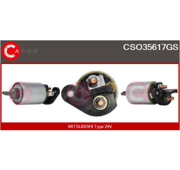 Odpor, vnitřní tlakový ventilátor CASCO CRS71004AS