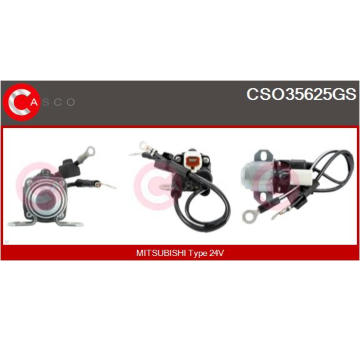 Odpor, vnitřní tlakový ventilátor CASCO CRS71011GS