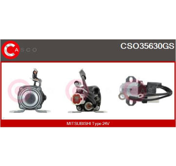 Odpor, vnitřní tlakový ventilátor CASCO CRS71017AS