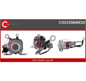 Odpor, vnitřní tlakový ventilátor CASCO CRS71023GS