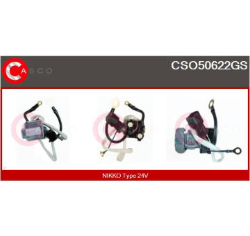 Předřazený odpor, elektromotor (ventilátor chladiče) CASCO CRS72001AS