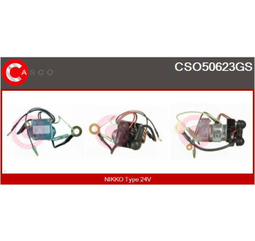 Předřazený odpor, elektromotor (ventilátor chladiče) CASCO CRS72001GS