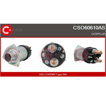 Elektromagnetický spínač, startér CASCO CSO60610AS