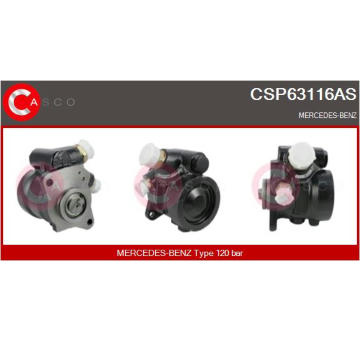 Odpor, vnitřní tlakový ventilátor CASCO CRS74011GS