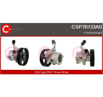 Odpor, vnitřní tlakový ventilátor CASCO CRS76011AS