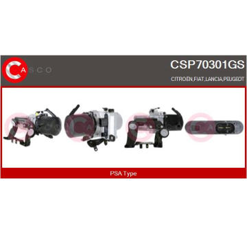 Hydraulické čerpadlo, řízení CASCO CSP70301GS