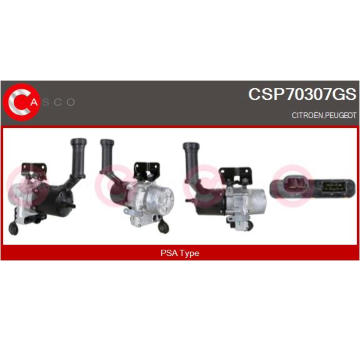 Hydraulické čerpadlo, řízení CASCO CSP70307GS