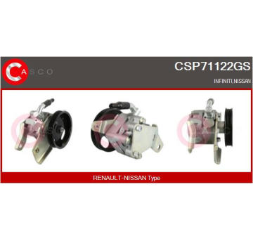 Odpor, vnitřní tlakový ventilátor CASCO CRS78000GS