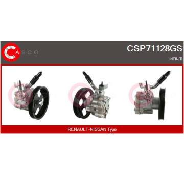 Odpor, vnitřní tlakový ventilátor CASCO CRS78004AS