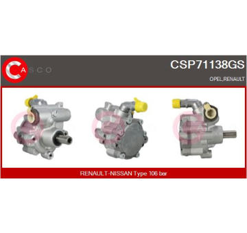 Odpor, vnitřní tlakový ventilátor CASCO CRS78012GS