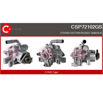 Hydraulické čerpadlo, řízení CASCO CSP72102GS