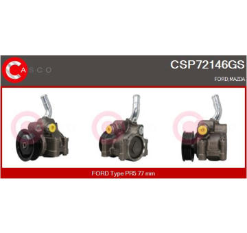 Odpor, vnitřní tlakový ventilátor CASCO CRS83005AS