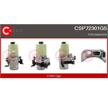 Hydraulické čerpadlo, řízení CASCO CSP72301GS