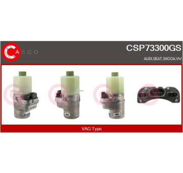 Hydraulické čerpadlo, řízení CASCO CSP73300GS