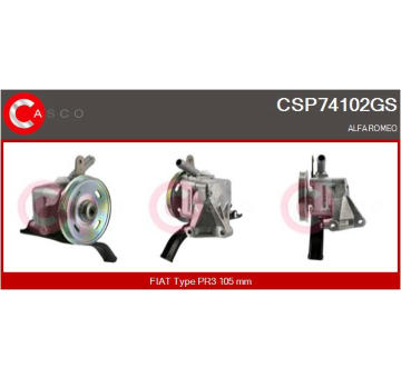 Chladič, recirkulace spalin CASCO CRG73019GS
