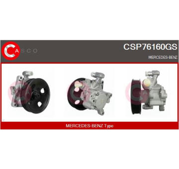 Odpor, vnitřní tlakový ventilátor CASCO CRS74017AS