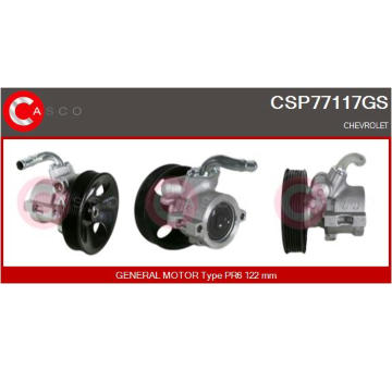 Hydraulické čerpadlo, řízení CASCO CSP77117GS