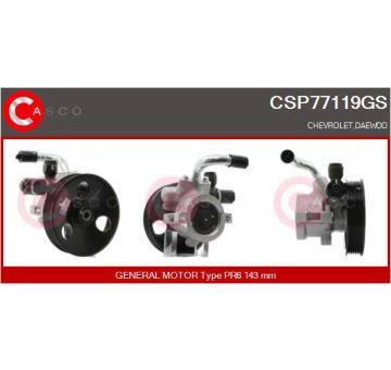 Řídicí mechanismus CASCO CSB73126AS