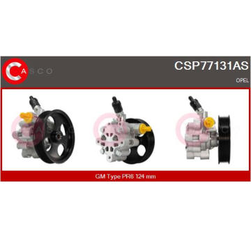 Hydraulické čerpadlo, řízení CASCO CSP77131AS