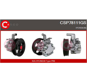 Hydraulické čerpadlo, řízení CASCO CSP78111GS