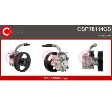 Hydraulické čerpadlo, řízení CASCO CSP78114GS