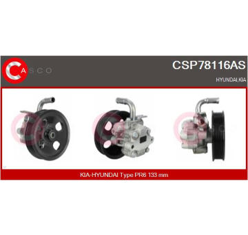 Odpor vnútorného ventilátora CASCO CRS78012GS