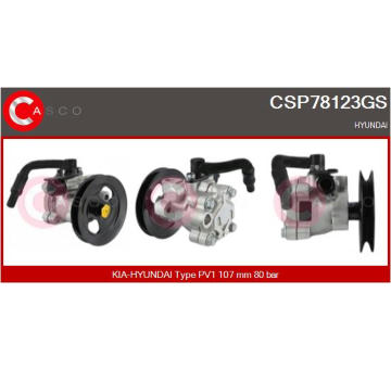 Odpor, vnitřní tlakový ventilátor CASCO CRS78070AS