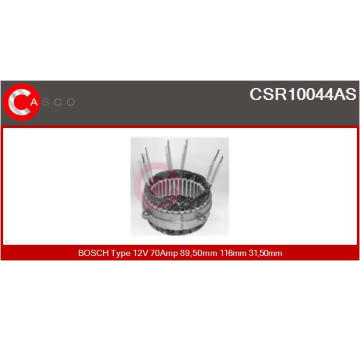 Vystrazny kontakt, opotrebeni oblozeni CASCO CSE75A38AS