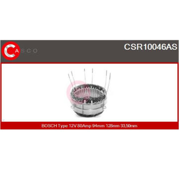 Spínač elektrického otvárania okien CASCO CWR73000AS