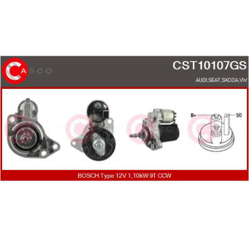 Spínač elektrického otvárania okien CASCO CWR88000AS