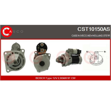 Motor stěračů CASCO CWM15106AS