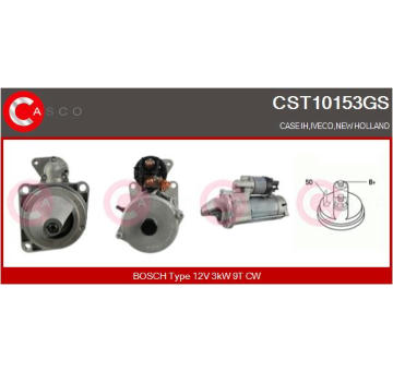 Motor stěračů CASCO CWM15110AS